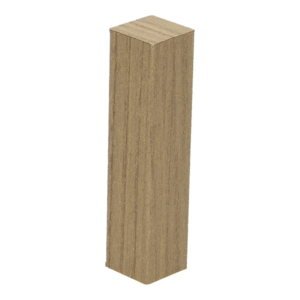 Hoek/eindstuk folie 4st. - eiken diamant (27409)